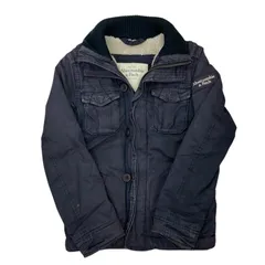 186004 現状品 Abercrombie&Fitch アバークロンビーアンドフィッチ アバクロ 裏ボアコートジャケット S
