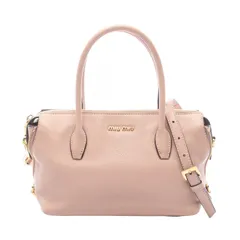 Miu Miu ミュウ ミュウ MADRAS マドラス 2WAY ハンドバッグ