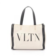 極美品・ギャランティ・スタッズ付き】VALENTINO ロゴトートバッグ 