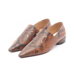 Maison Margiela 足袋バレエ パイソン柄 35 箱あり - メルカリ