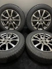 ★195/65R16 TOYO/OBSERVE GARIT GIZ 20年製 T.R.G. 16インチ 6J +42 100 4H スタッドレス 4本 ライズ ロッキー (南2-L967)のサムネイル