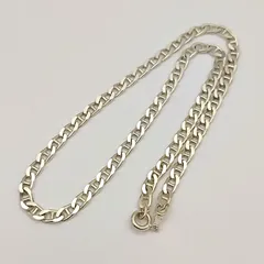 【超美品】ウノアエレ　UNOAERRE　アンカーチェーンネックレス　SILVER　シルバー925　40㎝　13.7gのサムネイル