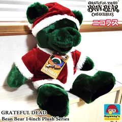 ビーンベア ぬいぐるみ 14インチ ニコラス 可愛い Plush シリーズ 熊 グレイトフルデッド クマ アメリカン キャラクター 雑貨 サンタクロース クリスマス Bean Bear おしゃれ デッドベア 置物 インテリア 人形 GRATEFUL DEADのサムネイル