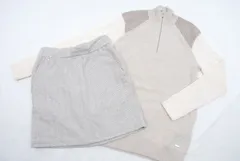 中古 レディース ポロゴルフ POLO GOLF コーディネートセット S 《訳あり上下サイズ違い》S/XS 秋冬のサムネイル