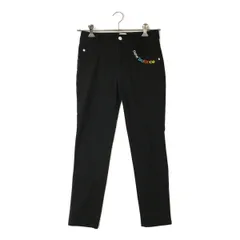 中古 レディース ニューバランスゴルフ New Balance golf パンツ 0(S) 黒 ブラック 秋冬のサムネイル