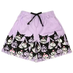 クロミ ハーフパンツ グレー 部屋着 ルームウェア ボトムス  レディース 大人  女子 女性 サンリオ sanrio キャラクター