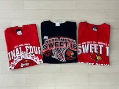 3枚セット NCAA  Louisville Cardinals Tシャツ ルイビル・カージナルス BASKETBALL【古着】M4044IKE【匿名配送】