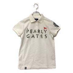 PEARLY GATES ポロシャツ ホワイト くまもん パーリーゲイツ - メルカリ