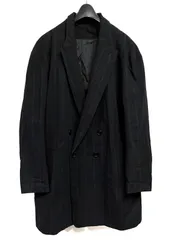 Yohji Yamamoto Y's｜ヨウジヤマモト ワイズ YD-J01-010 C/STRIPE BIG TAILORED JACKET ストライプ ダブル テーラードジャケットのサムネイル