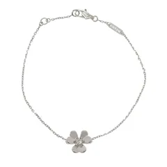 ヴァンクリーフ＆アーペル Van Cleef & Arpels フリヴォル ミニ VCARP0J500 ブレスレット K18ホワイトゴールド 18金 ダイヤモンド レディース 刻印あり ジュエリー フラワー 花【中古】【Aランク】のサムネイル