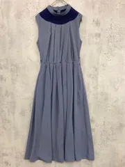 natural couture ナチュラルクチュール パーティードレス ワンピース sizeM/ブルー ■■ レディース
