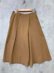 美品 Spick＆Span スピックアンドスパン スカート見え パンツ キャメル ■■ レディース