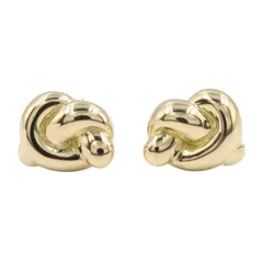 ティファニー TIFFANY＆CO ピアス ノット ピアス K18（イエローゴールド） ノット ピアス レディース Used A
