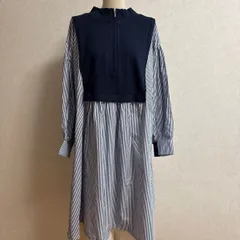 KN3526＊5L 大きいサイズ　 ワンピース ドッキングワンピース