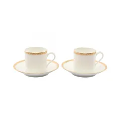 ティファニー TIFFANY＆CO 食器 ゴールドバンド ティーカップ&ソーサー 2客セット その他 カップ セット ユニセックス Used Aのサムネイル