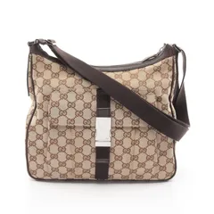 グッチ GUCCI ショルダーバッグ GGキャンバス 131211 ベージュ/ダーク