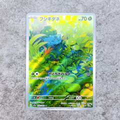【連番】フシギダネ AR SV2a ポケモンカード151 166/165 Amazon.co.jp: ポケモンカード151 sv2a 強化拡張パック フシギダネ AR