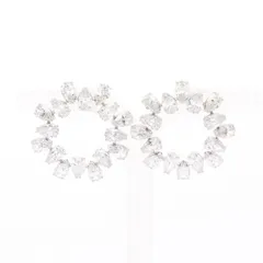 スワロフスキー SWAROVSKI ピアス Millenia フープ ステンレススチール ピアス レディース Used Aのサムネイル