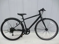 F41★美品★￥26800円★整備済み スポーツ中古自転車 【クロスバイク　FORKS　黒　42センチ】 F41ピザ釜様専用☆整備済み☆完成車発送☆中古自転車 クロスバイク