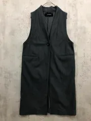 JEANASIS ジーナシス JS071462MW    ロング ベスト sizeF/グレー■■レディース