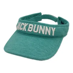 中古 ジャックバニー Jack Bunny!! サンバイザー フリー ターコイズブルー