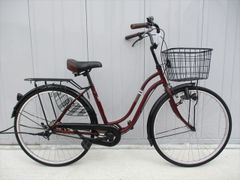 F43★17800円★整備済み スポーツ中古自転車 【クロスバイク　RANTHER　グレー48センチ　アルミフレーム】 F43☆整備済み☆完成車発送☆中古自転車 クロスバイク 【RANTHER