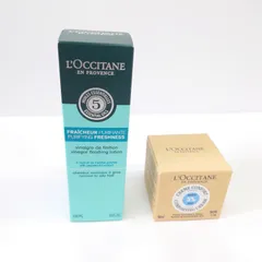 B1666 LOCCITANE ロクシタン ファイブハーブス ピュアフレッシュネスシャイニング<!-利用不可文字-!>Y 100ml・SH Lクリーム50ml 計2点セットのサムネイル