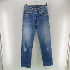 【中古】80s LEVI'S 505 ボタン裏513 デニムパンツ W30 L34  リーバイス[24]