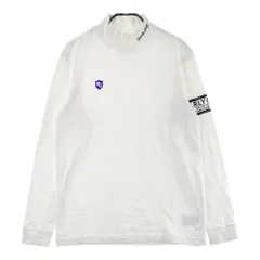 サイズ：4 PEARLY GATES パーリーゲイツ  モックネック長袖Tシャツ  ホワイト系 [240101673360] ゴルフウェア メンズ ストスト