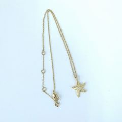 星のネックレス K10 スターフィッシュ ヒトデ HEIRLOOM エアルーム 