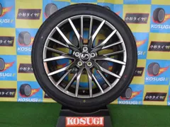 ハリアー　20インチ　中古ホイール＆未使用タイヤ　4本セット　245/45R20　エンビガー　8J-20　20系　RX純正　atsugiM134のサムネイル