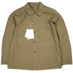 un/unbient アン 日本製 tatシリーズ ファーストグランスジャケット UNAJK2119-TAT 2 BROWN アンビエント ウールギャバ チェック カバーオール ブルゾン 定価50,600円 アウター【新古品】【中古】【un/unbient】 新品 un/unbient アン 日本製 tatシリーズ ファーストグランス