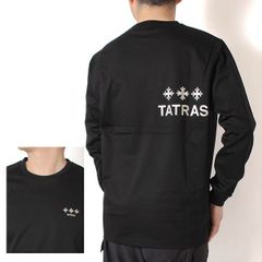 未使用タグ付 タトラス ベレチ 刺繍 両面ロゴ 長袖 Tシャツ 03 メンズL