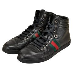 美品☆GUCCI テニス1977 ハイカットスニーカーサイズ39 - 駅南やまご 