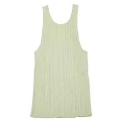 イッセイミヤケ プリーツ タンクトップ ライトグリーン ポリエステル レディース ISSEY MIYAKE【1-0233080】のサムネイル
