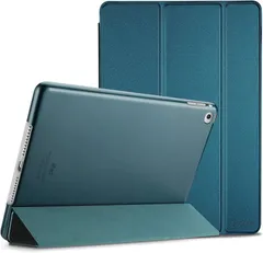 ProCase iPad Air 2(2014発売)ケース スマート 超スリム スタンド フォリオ保護ケース 半透明フロスト バックカバー 対応端末：Apple iPad Air 9.7