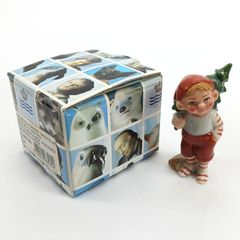 希少】ロイヤルコペンハーゲン フィギュリン ピクシー ソリに乗った