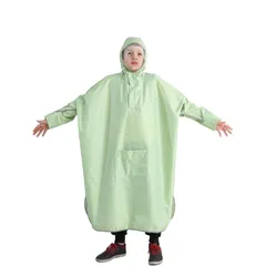 【新品】 [JYZ] 子供 レインコート カッパ ランドセル対応 男の子 キッズ レインポンチョ こども用 レインウェア 女の子 雨具 子供合羽 軽量 防水 速乾 大きいツバ 夜間反射 収納袋付き 雨ポンチョ 梅雨 豪雨 自転車 通園 通学 キャンプ アウ 1