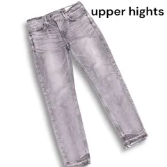 upper hights アッパーハイツ 1392191 IENA別注 THE STELLA ストレッチ ダメージ デニム パンツ ジーンズ Sz.22 レディース