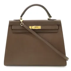 HENRY HIGH CLASS ヘンリー ハイクラス ハンドバッグ 2WAY ショルダーバッグ 肩掛け レザー ココアブラウン ゴールド金具