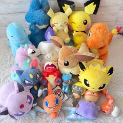 ポケモン ぬいぐるみ まとめ売り ピカチュウなど 19点セット - メルカリ