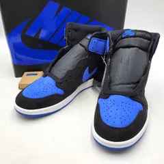 【中古美品】 AIR JORDAN 1 RETRO HIGH OG DZ5485-042 エア ジョーダン 1 レトロ ハイ OG ロイヤル リイマジンド スニーカー 靴 【160-250924-hi-02-izu】