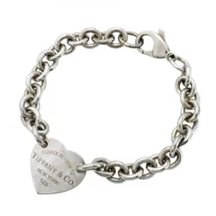 【6jdb0406】ティファニー ブレスレット リターントゥ/ハートタグ シルバー925【中古】レディース