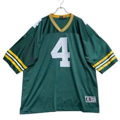 NFL グリーンベイ・パッカーズ B.Favre ユニフォーム No.4 - メルカリ