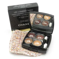 未使用 CHANEL シャネル レ キャトル オンブル ツイード 01 アイシャドウ 2g ツイード キュイヴレ BY11525T