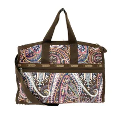 LeSportsac レスポートサック 2WAYボストンバッグ  総柄 ペイズリー柄 ナイロン    ブラウン レディース / 240001198680