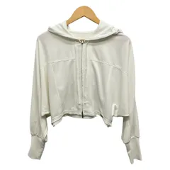 FOXEY NEW YORK(フォクシーニューヨーク) パーカー サイズ42 L レディース美品  - 40620 白 長袖/ジップアップ/ショート丈のサムネイル