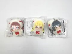 【未開封品】 一番くじ 学園アイドルマスター Part4 F賞 きららいずマスコット 3点セット 藤田ことね 花海咲季 月村手毬 学マス (047)