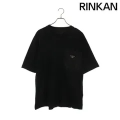 プラダ  UJN661 三角ロゴプレートナイロンポケットTシャツ メンズ XXL