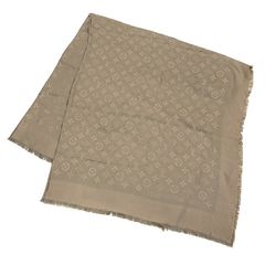 HERMES エルメス カシミヤ マフラー エトープ Unie Brod